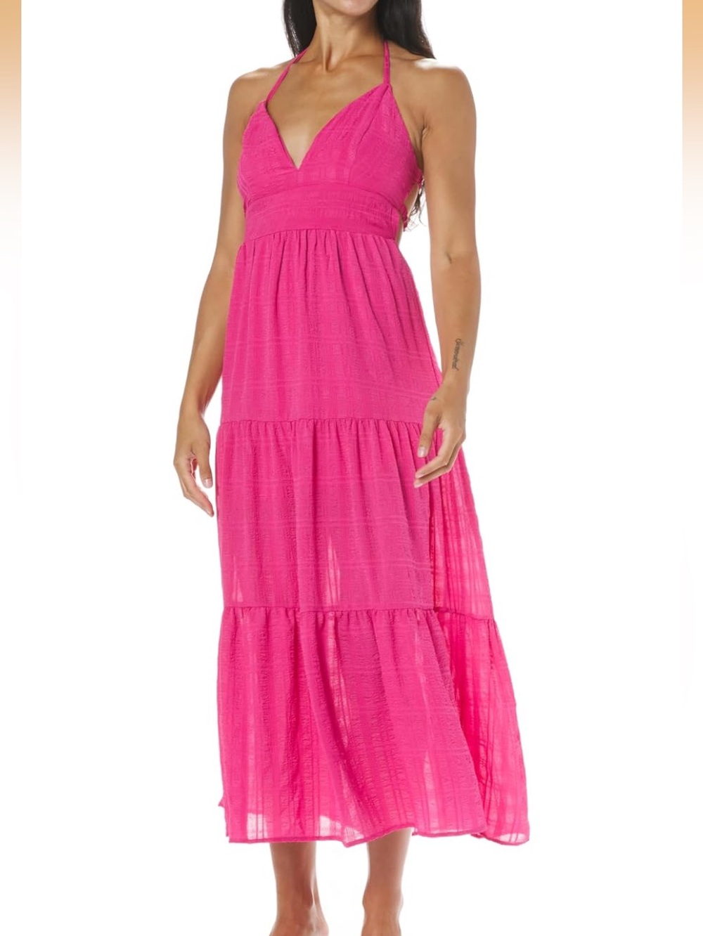 Speechless Halter Neck Maxi Dress size M